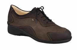 Savannah Mocca: chaussures basses femme, pieds sensibles et larges - Finn Comfort